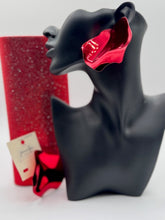 Red Velvet Bloom Earrings